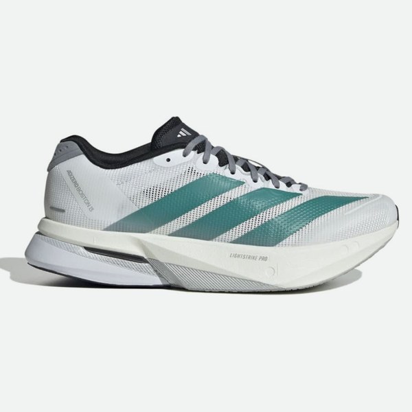 Adidas Adizero Boston 13 Cloud Bianco Pure Teal