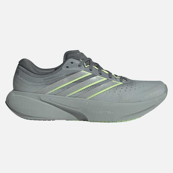 Adidas Supernova Solution 3 Grigio Verde Fluo
