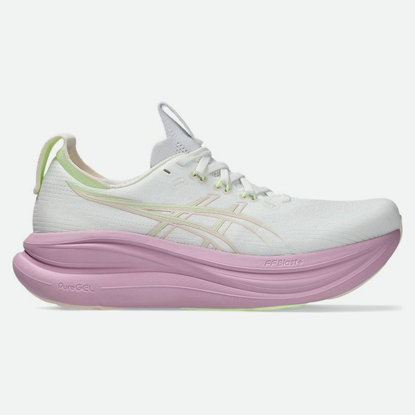ASICS Gel-Nimbus 28 Bianco Hazy Lilac