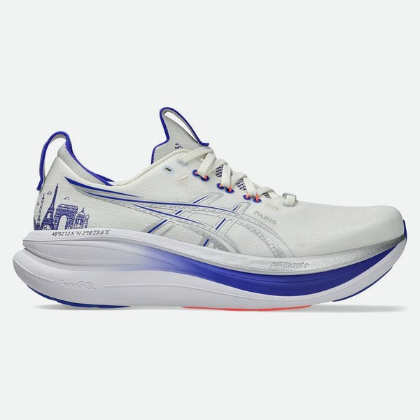ASICS Gel Nimbus 28 Cream Pure Argento