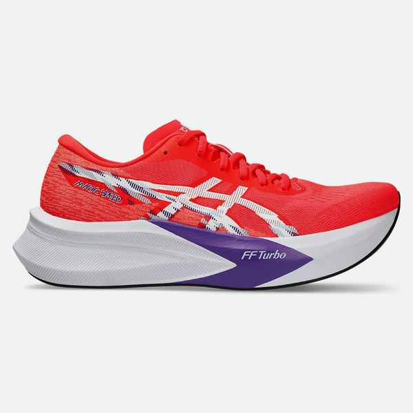ASICS Magic Speed 4 Flash Rosso Bianco