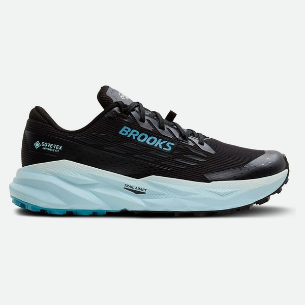 Brooks Cascadia 19 GORE-TEX Nero Ebony Blu Flower