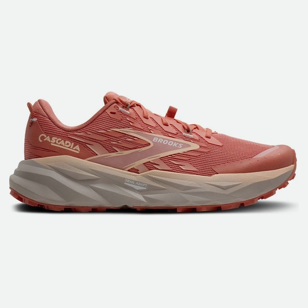 Brooks Cascadia 19 Pesca Arancio Bianco
