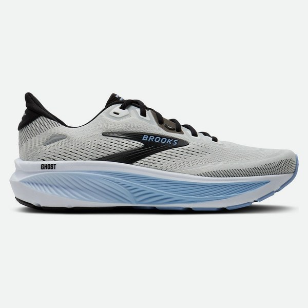 Brooks Ghost 18 Bianco Nero Azzurro