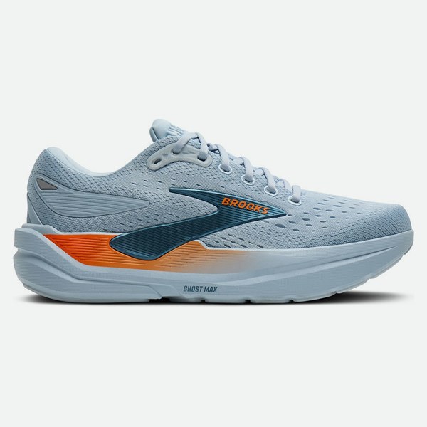 Brooks Ghost Max 3 Skyway Blue Arancio