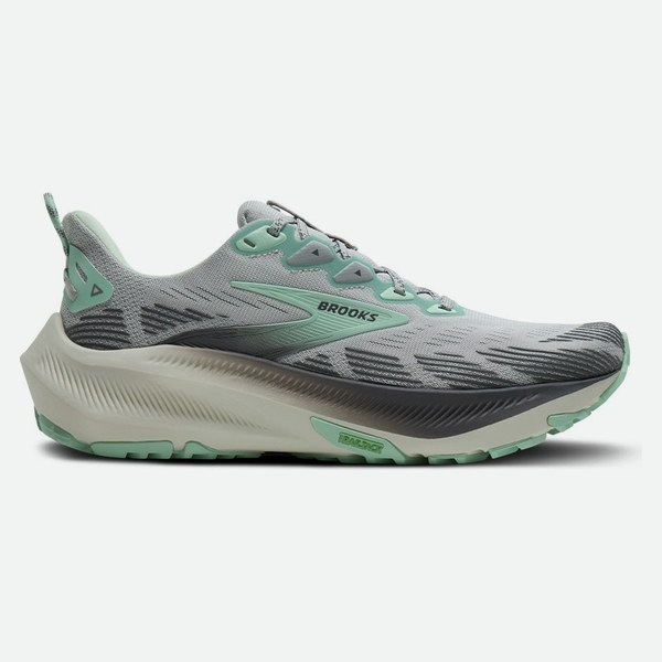Brooks Ghost Trail Harbor Mist Poppy Yucca