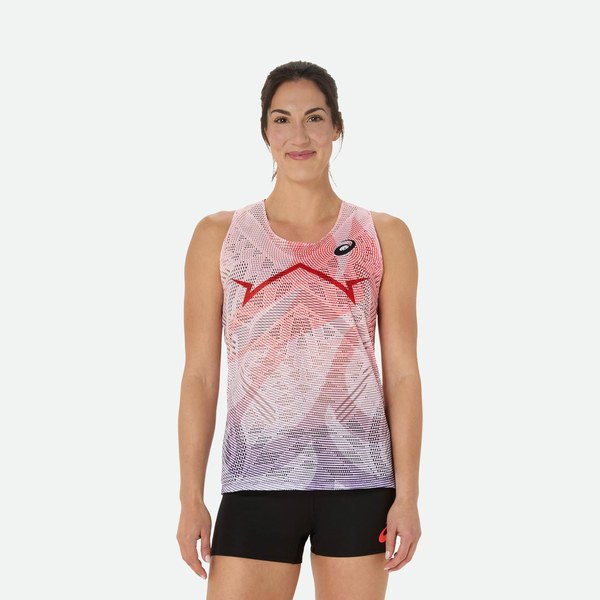Canotta running ASICS Metaspeed donna