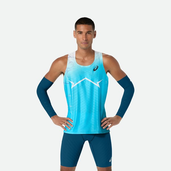 Canotta running ASICS Metaspeed uomo