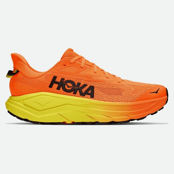 HOKA Challenger 8 Neon Tangerine Hoka Citrus