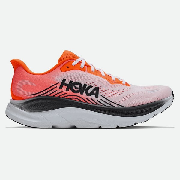 HOKA Clifton 11 Neon Tangerine Frost uomo