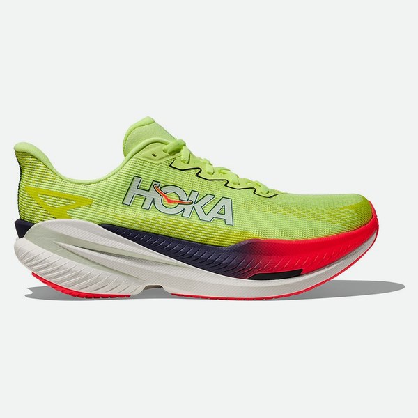 HOKA Mach X 3 Neon Yuzu Squid Ink