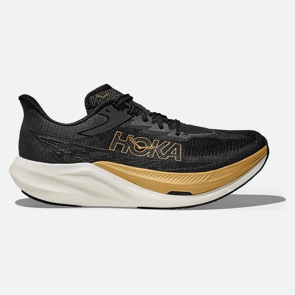 HOKA Rocket X 3 Nero Oro