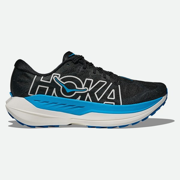 HOKA Rocket X Trail Nero Blu Skyward