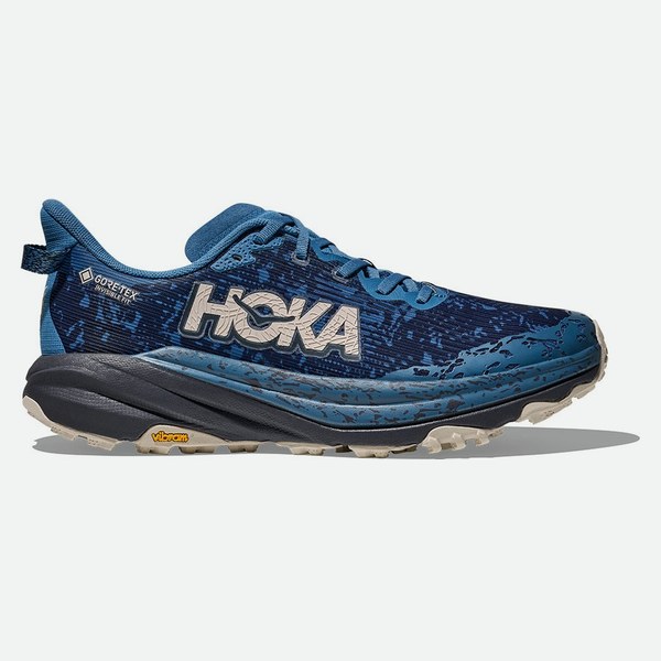 HOKA Speedgoat 6 GORE-TEX Foggy Night Charcoal Grigio