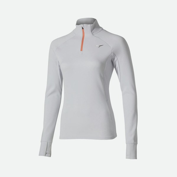 Maglie Mizuno Maglia Manica Lunga 1/2 Zip Warmlite donna