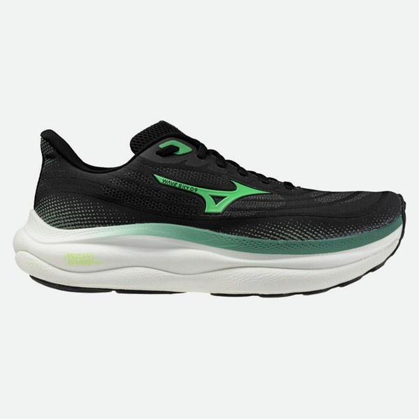 Mizuno Wave Sky 9 Nero Goblin Verde