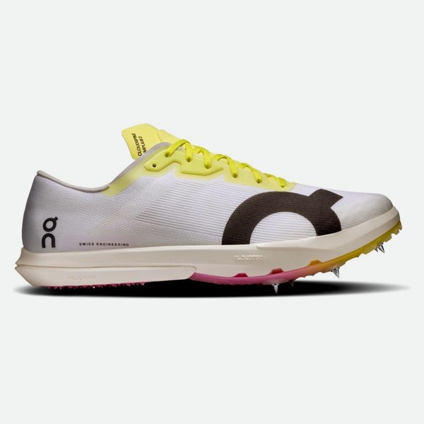 On Cloudspike Amplius 2 Bianco Giallo Rosa