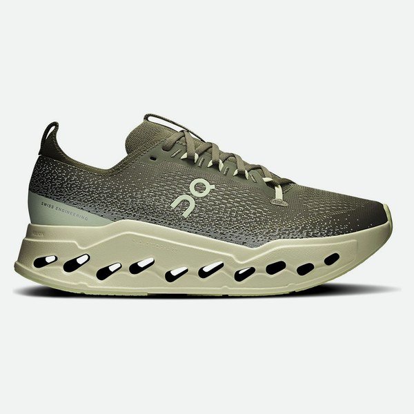 On Cloudsurfer Max Olive Seedling uomo