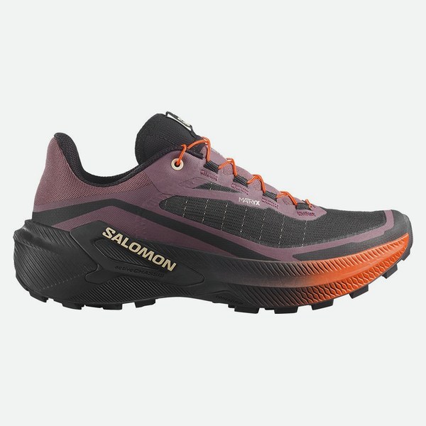 Salomon Genesis 2 Huckleberry Nero Rosso Arancio