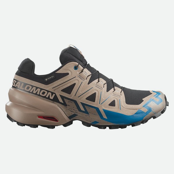 Salomon Speedcross 6 GORE-TEX Nero Desert Tan Mykonos Blue