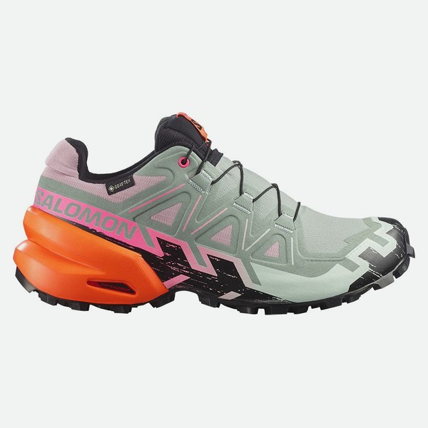 Salomon Speedcross 6 GORE-TEX Nero Verde Milieu Dragon