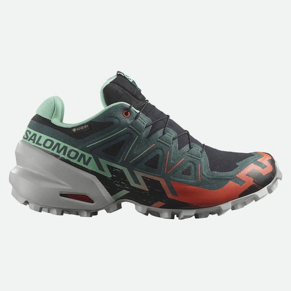 Salomon Speedcross 6 GORE-TEX Nero Verde Rosso