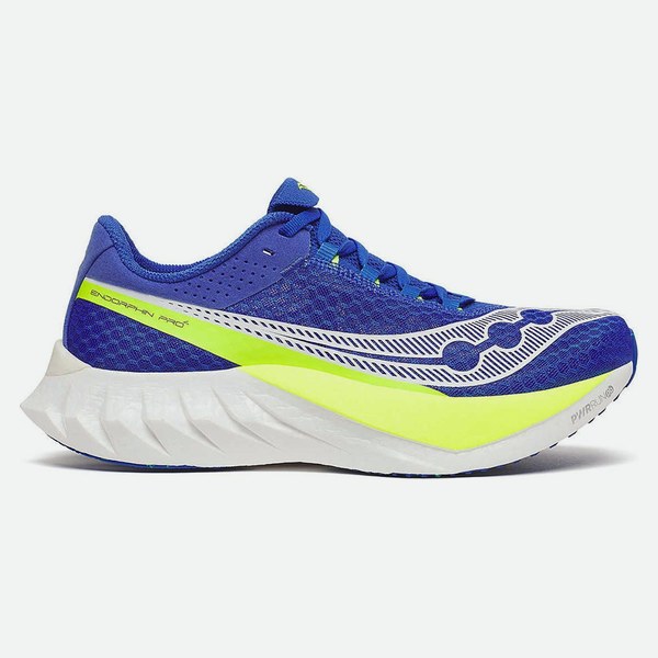 Saucony Endorphin Pro 4 Blu Lapis Giallo Citron