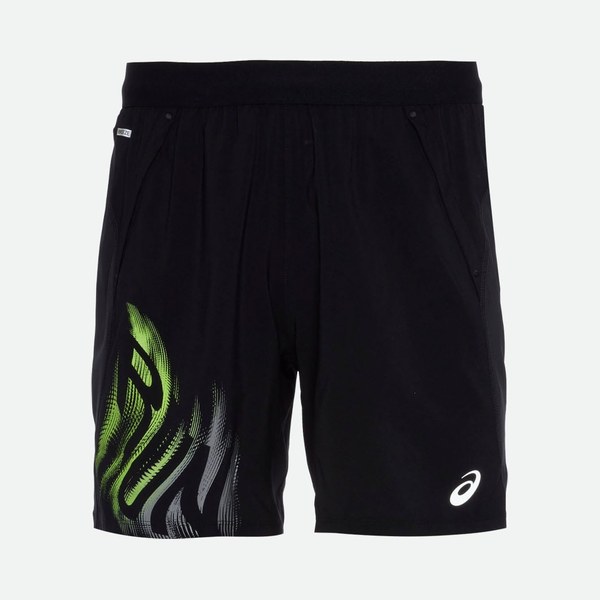 Short running ASICS Road Graphic 7in uomo