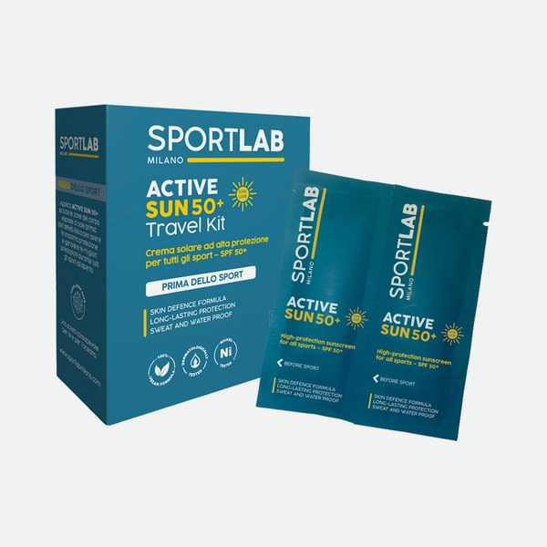 SPORTLAB Crema Active Sun 50+ Travel Kit uomo