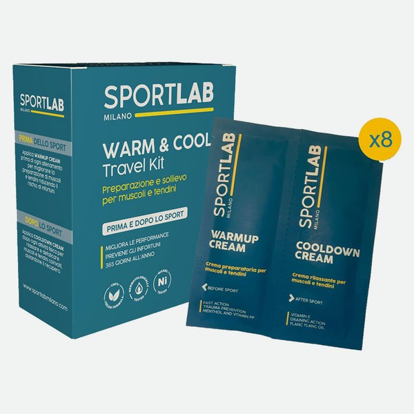 SPORTLAB Travel Kit Warm & Cool uomo