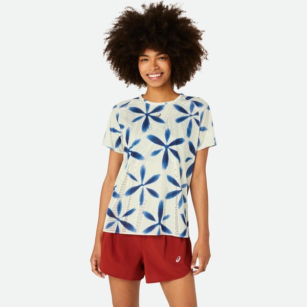 T-shirt running ASICS Metarun Shibori donna