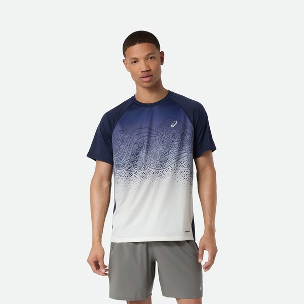 T-shirt running ASICS Road Fade uomo