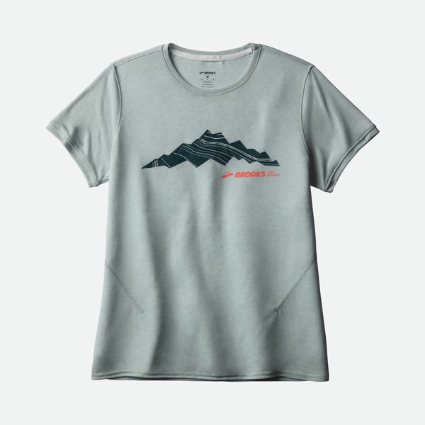 T-shirt running Brooks Distance 3.0 donna