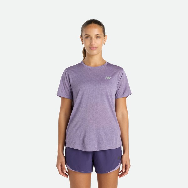 T-shirt running New Balance Athletics donna