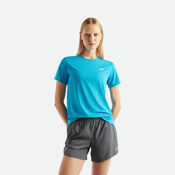 T-shirt running New Balance Atlethics donna