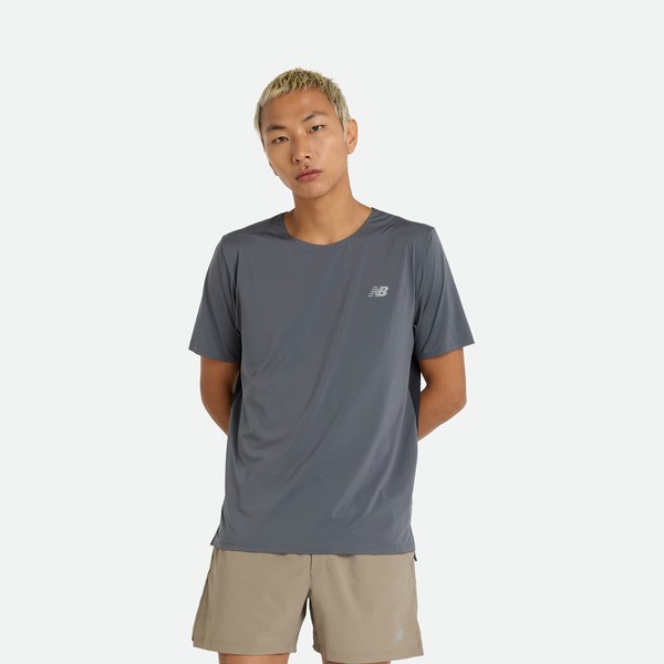T-shirt running New Balance Race Day uomo