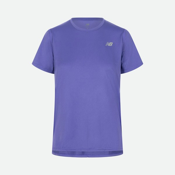 T-shirt running New Balance Sport Essential Elettric donna