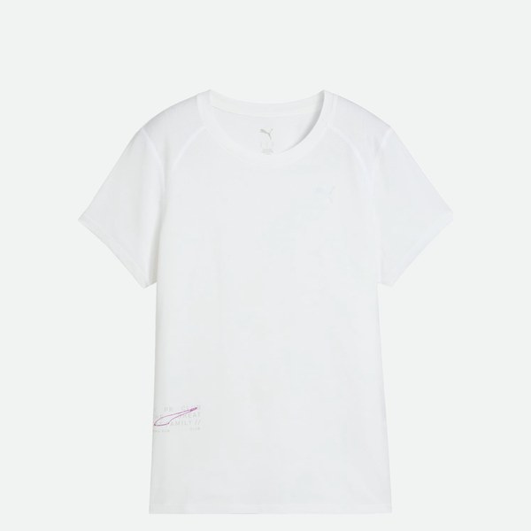 T-shirt running Puma Run Graphic Mesh donna