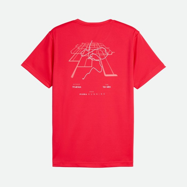 T-shirt running Puma Run Illustrative uomo