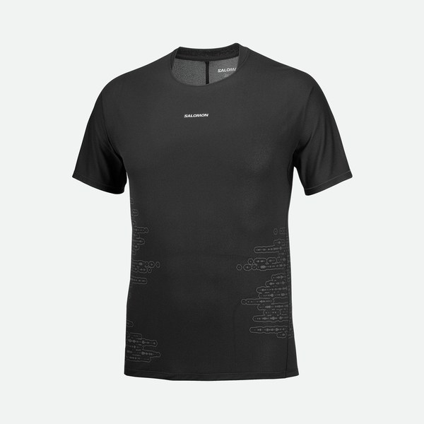T-shirt running Salomon Sense Aero Graphic uomo