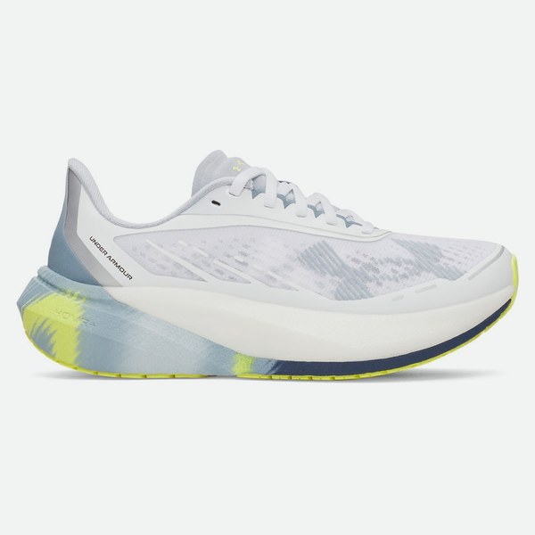 Under Armour Ua Velociti Distance Bianco Metallic Blu Fog