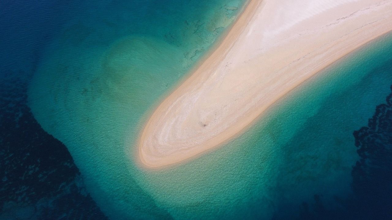 Spiaggia sull'Adriatico in Romagna