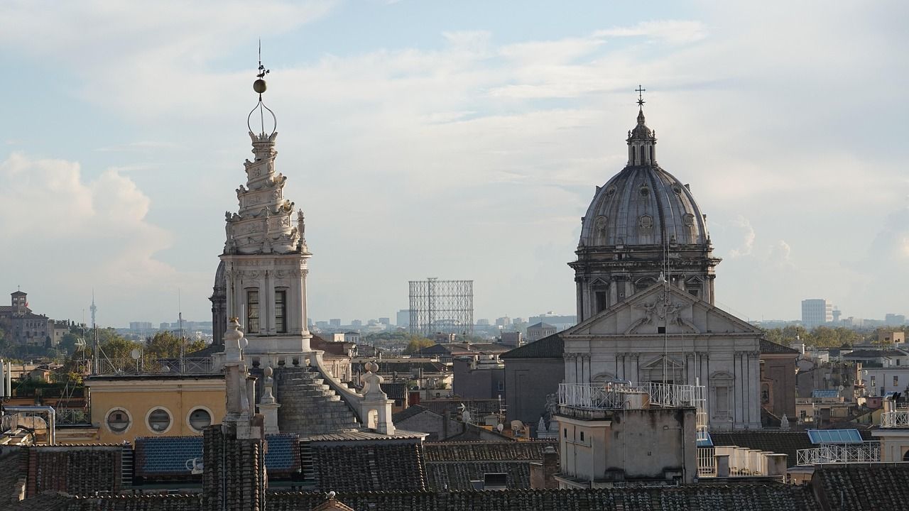 Il laghetto dell'EUR a Roma